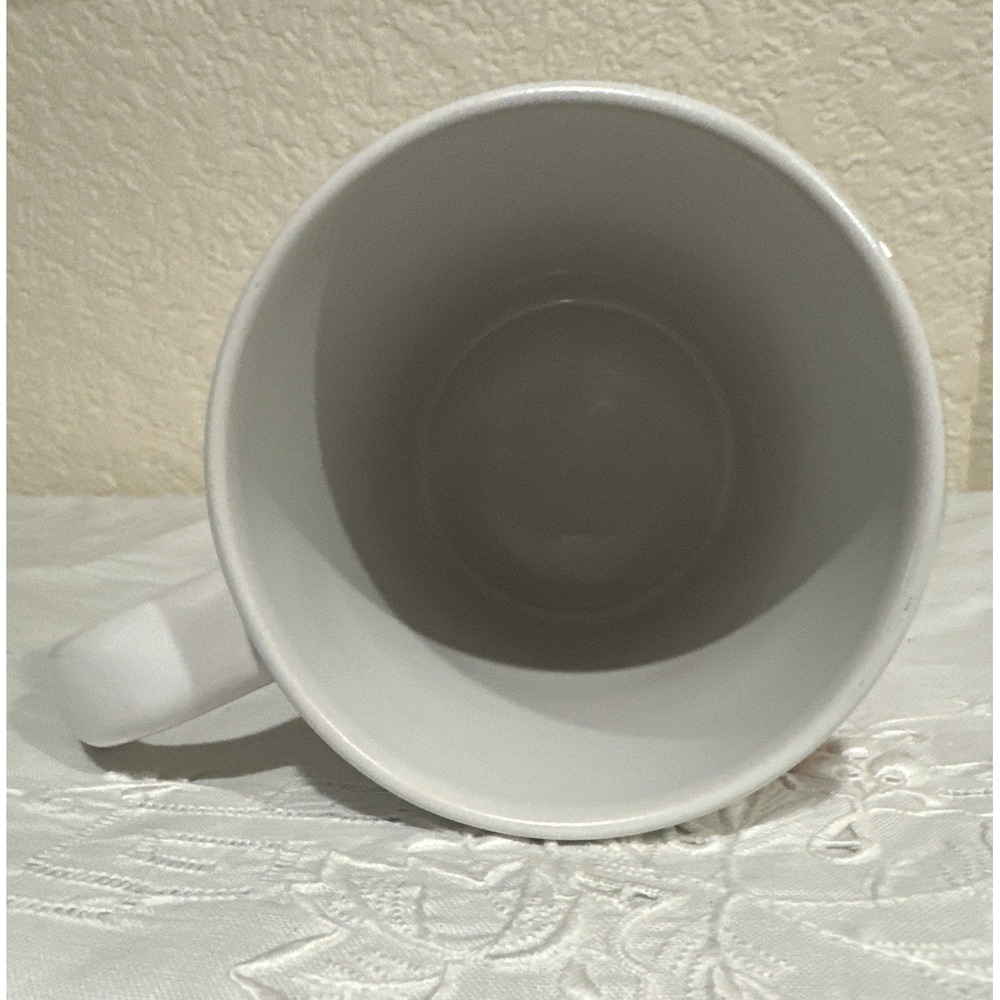 UNIVERSITY INDIANA MUG WHITE RED HOOSIER ETCHED COFFEE TEA CUP COLLEGIATE. - Picture 6 of 7
